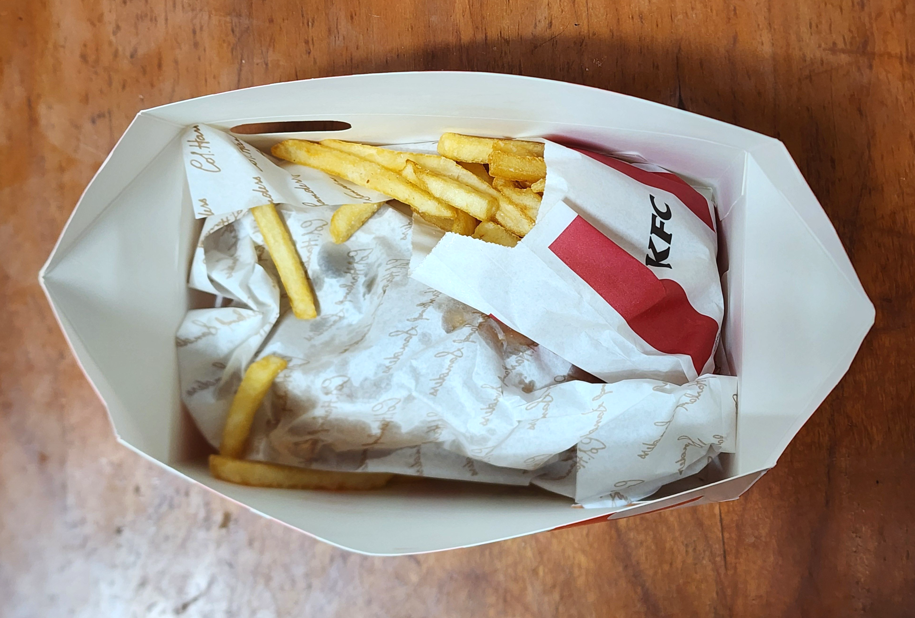 KFC통다리순살치킨