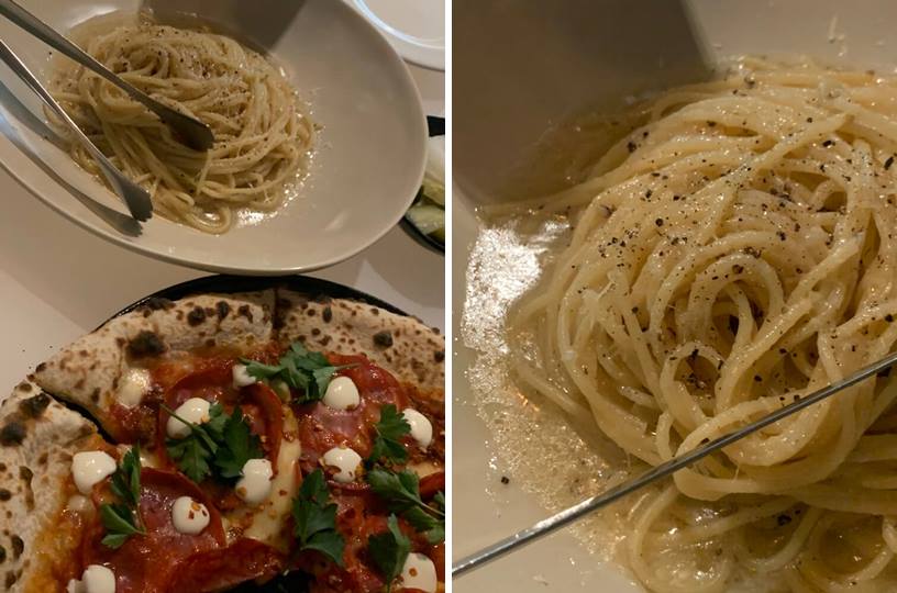 카쵸 에 페페 파스타