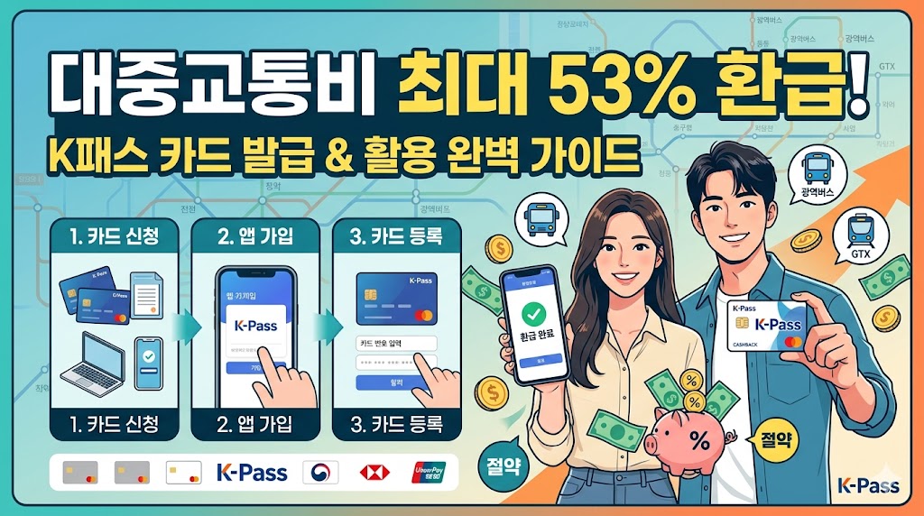 k패스 카드 발급방법