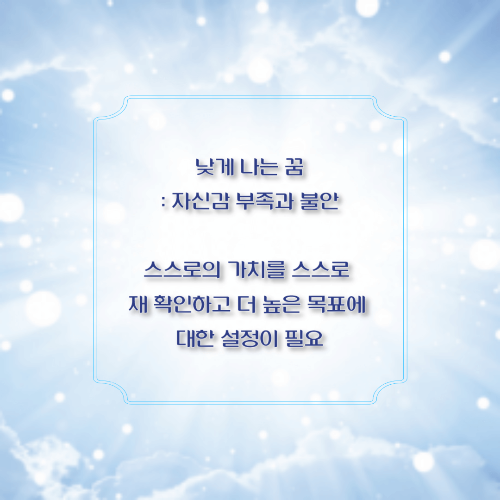 낮게 나는 꿈