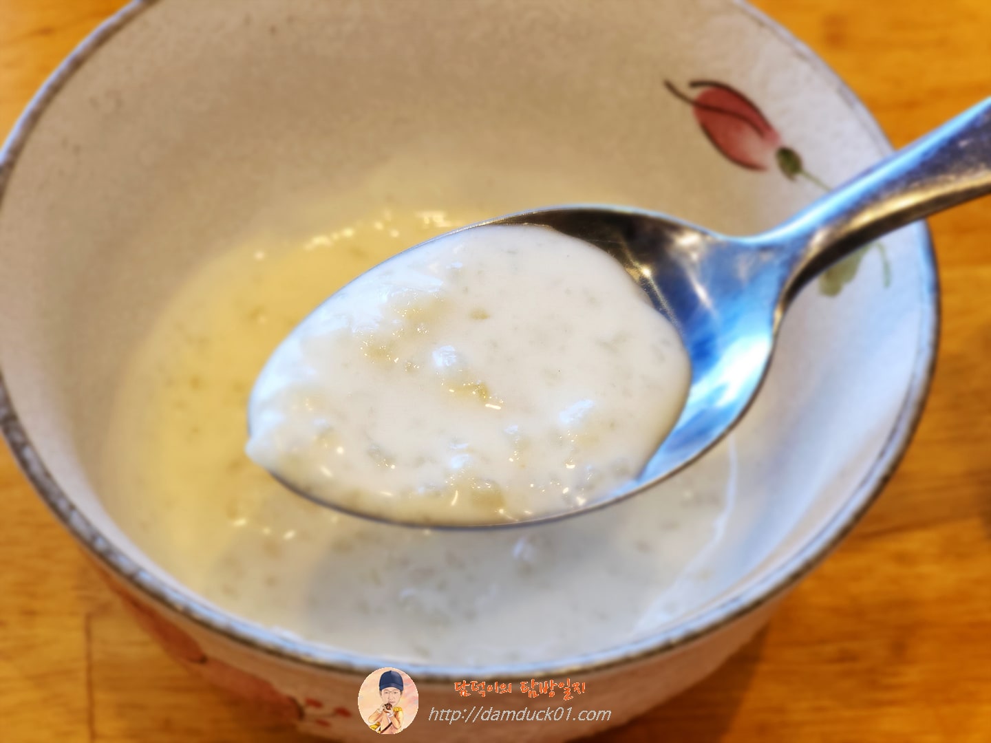 크림 누룽지 수프