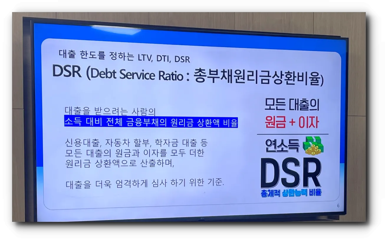 대출한도-정하는-총부채-원리금-상환비율-DSR