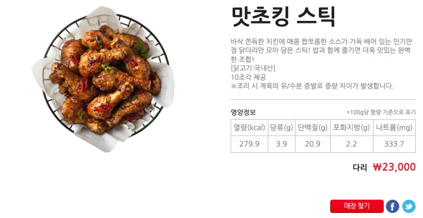 BHC치킨메뉴가격 및 2024년 최신