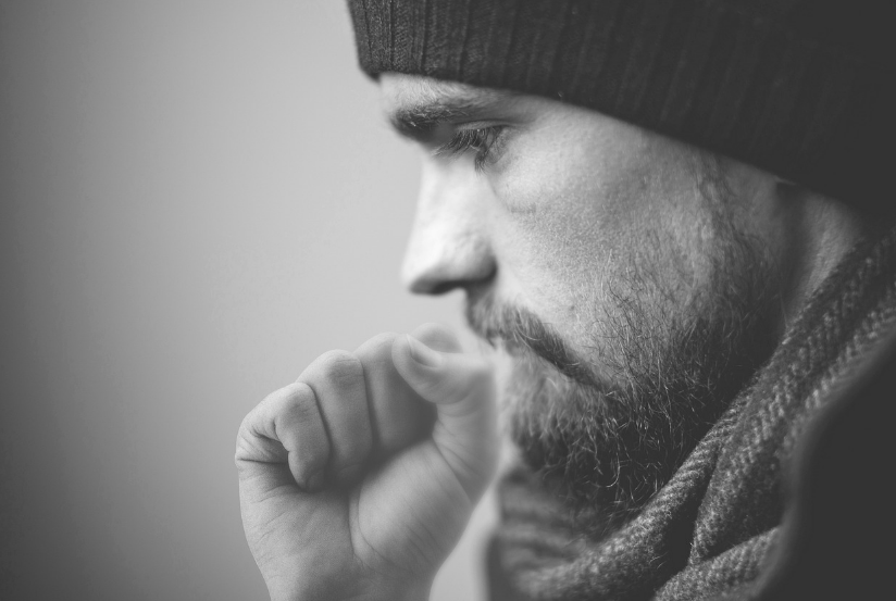 폐렴에 걸린 남자