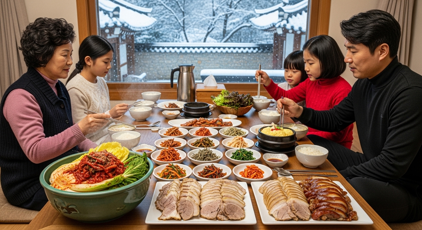 김장김치에 삼겹살 vs 목살 vs 앞다리살