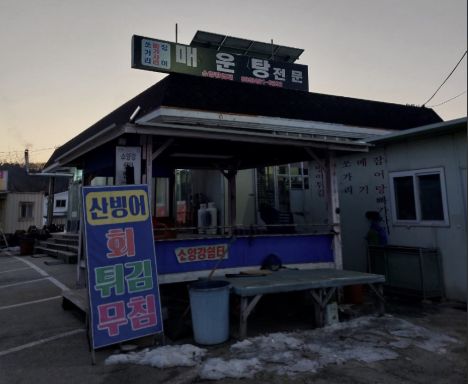 강원 인제 빙어 요리 맛집 | 6시 내고향 방송 나온 소양강쉼터