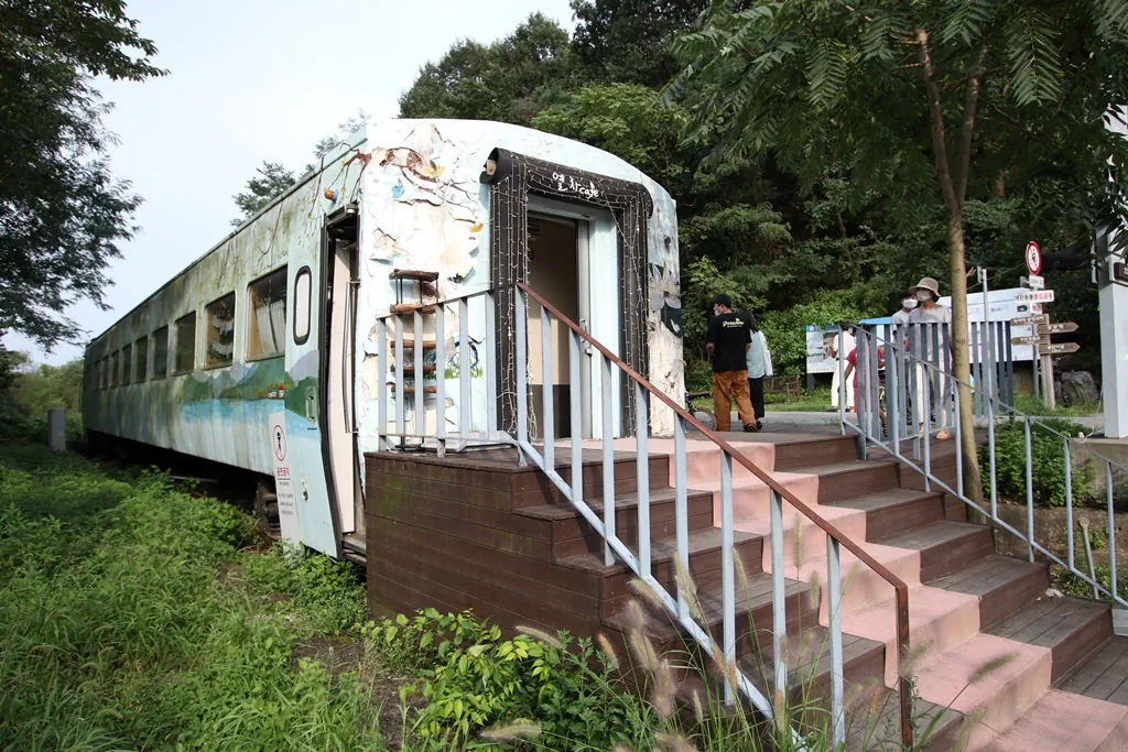 능내역 (폐역) 열차 카페 및 쉼터