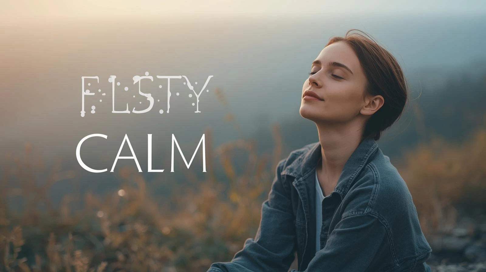 감정을 정리하고 평온을 되찾는 사람의 이미지