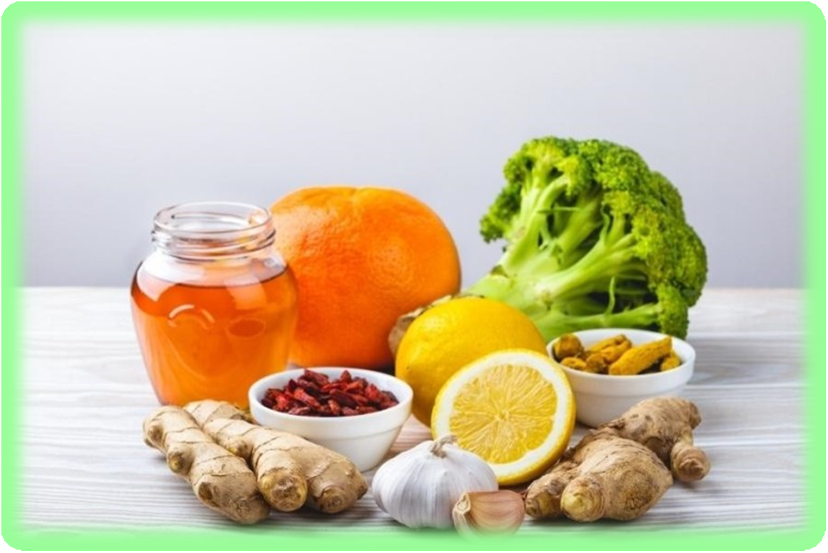 면역력에 좋은 음식들