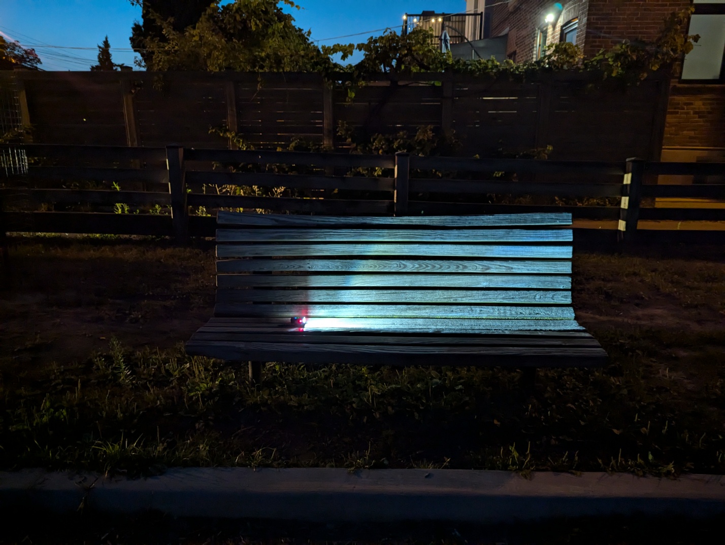 어두운데서 사용했을 때