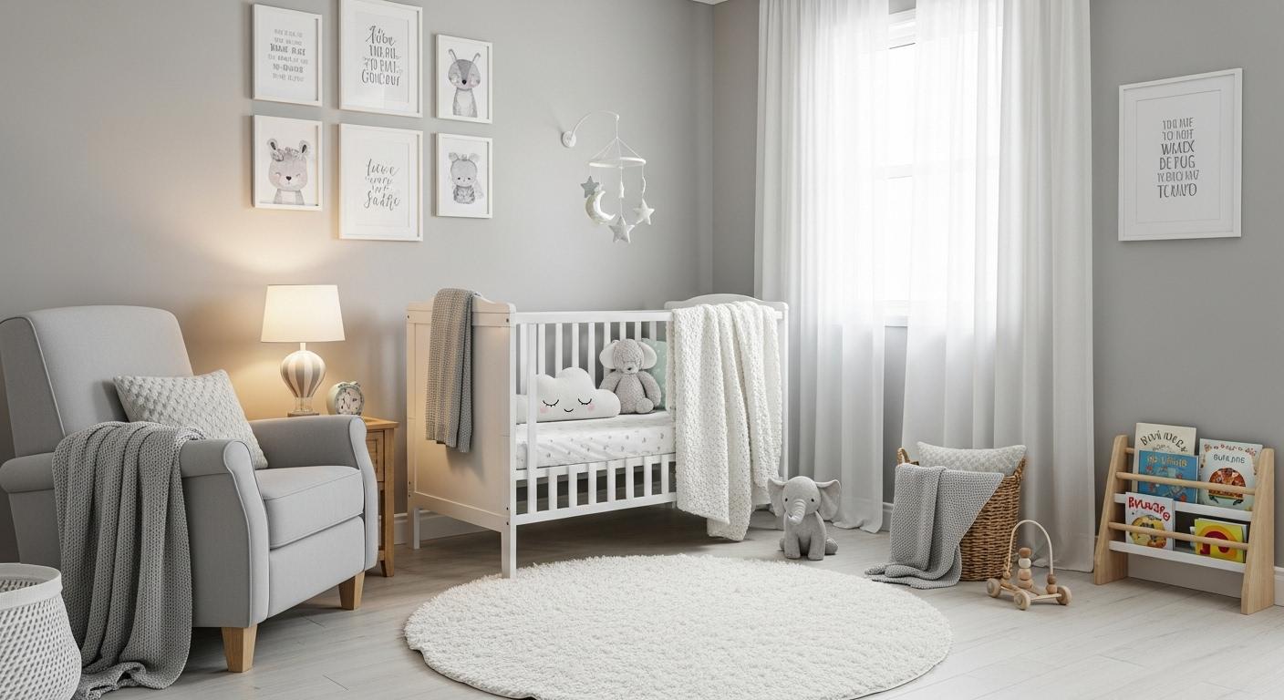 아기방 꾸미기 포스터