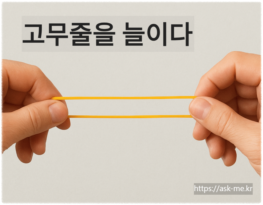 ‼️'늘이다&rsquo;VS &lsquo;늘리다&rsquo; 차이 한방정리!