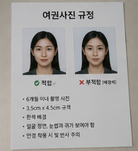 여권사진 규정