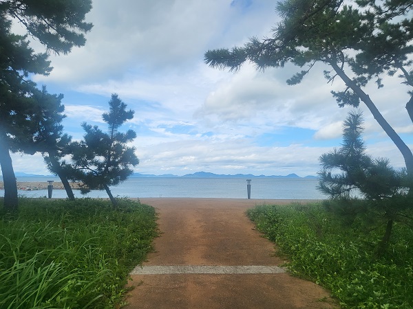 전남 고흥 나로우주센터 우주과학관 외부 산책길