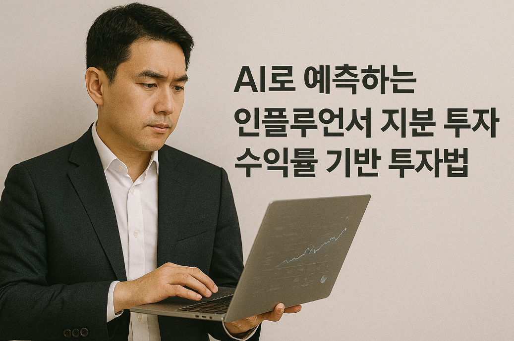 AI로 예측하는 인플루언서 지분 투자 수익률