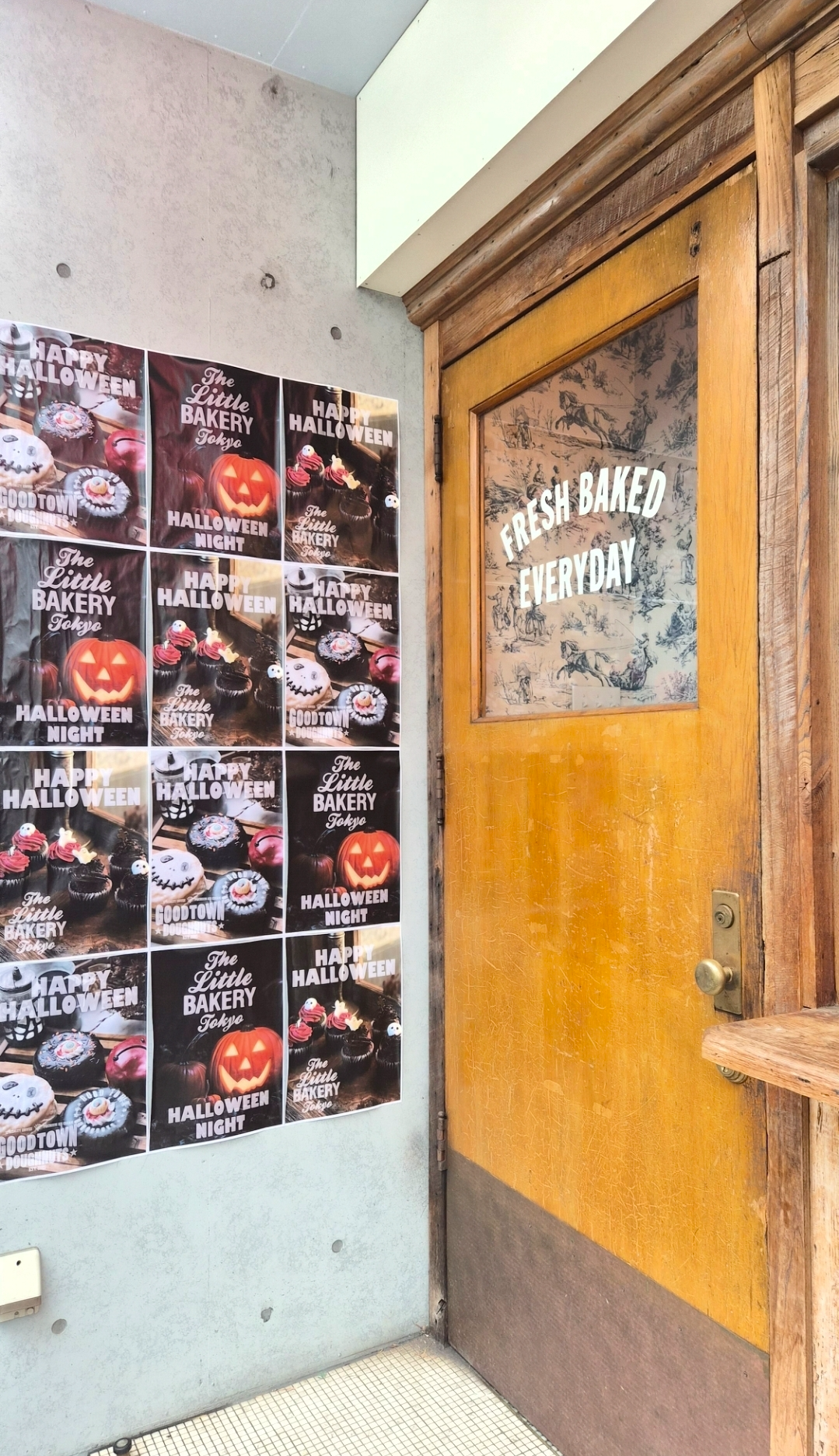 The little bakery Tokyo 입구