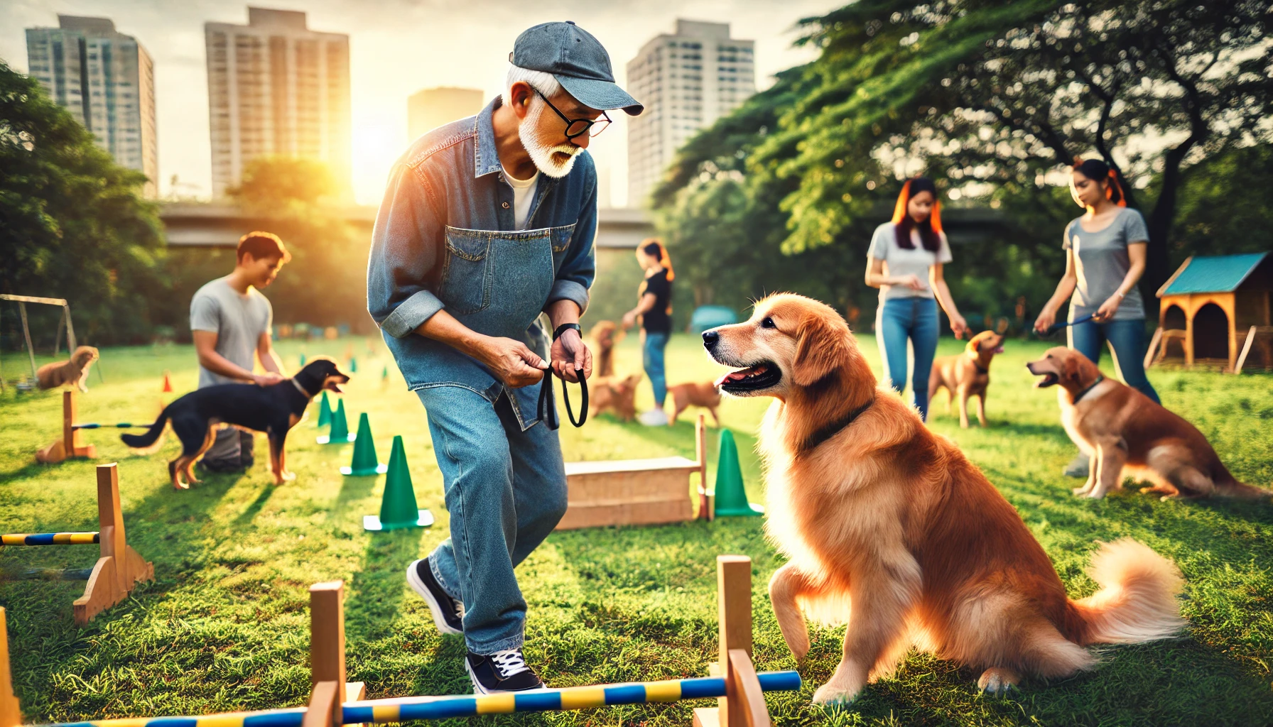 반려동물행동교정사 사진