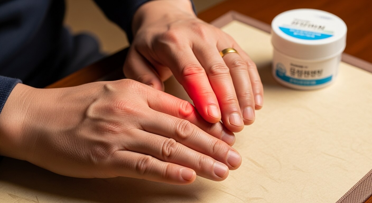 손가락 마디 통증