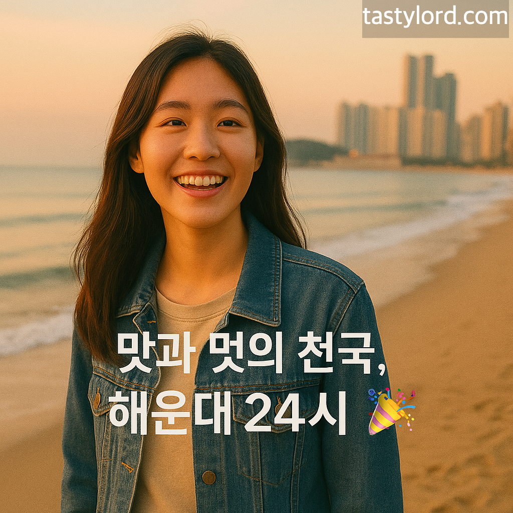 맛과 멋의 천국, 해운대 24시!