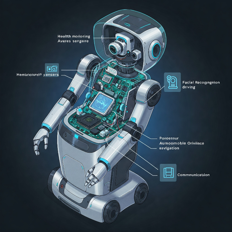 실버케어 로봇 내부 구조
