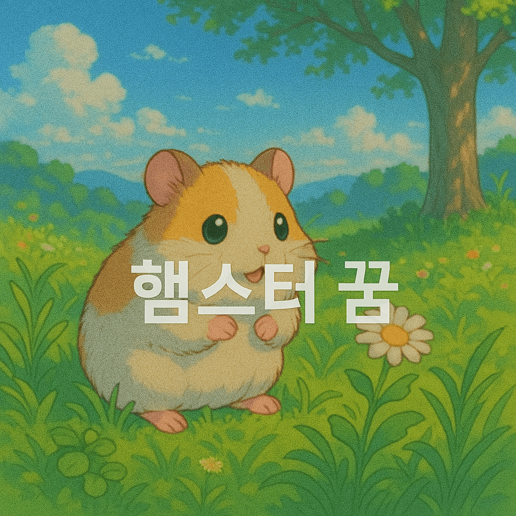 햄스터 꿈 해몽
