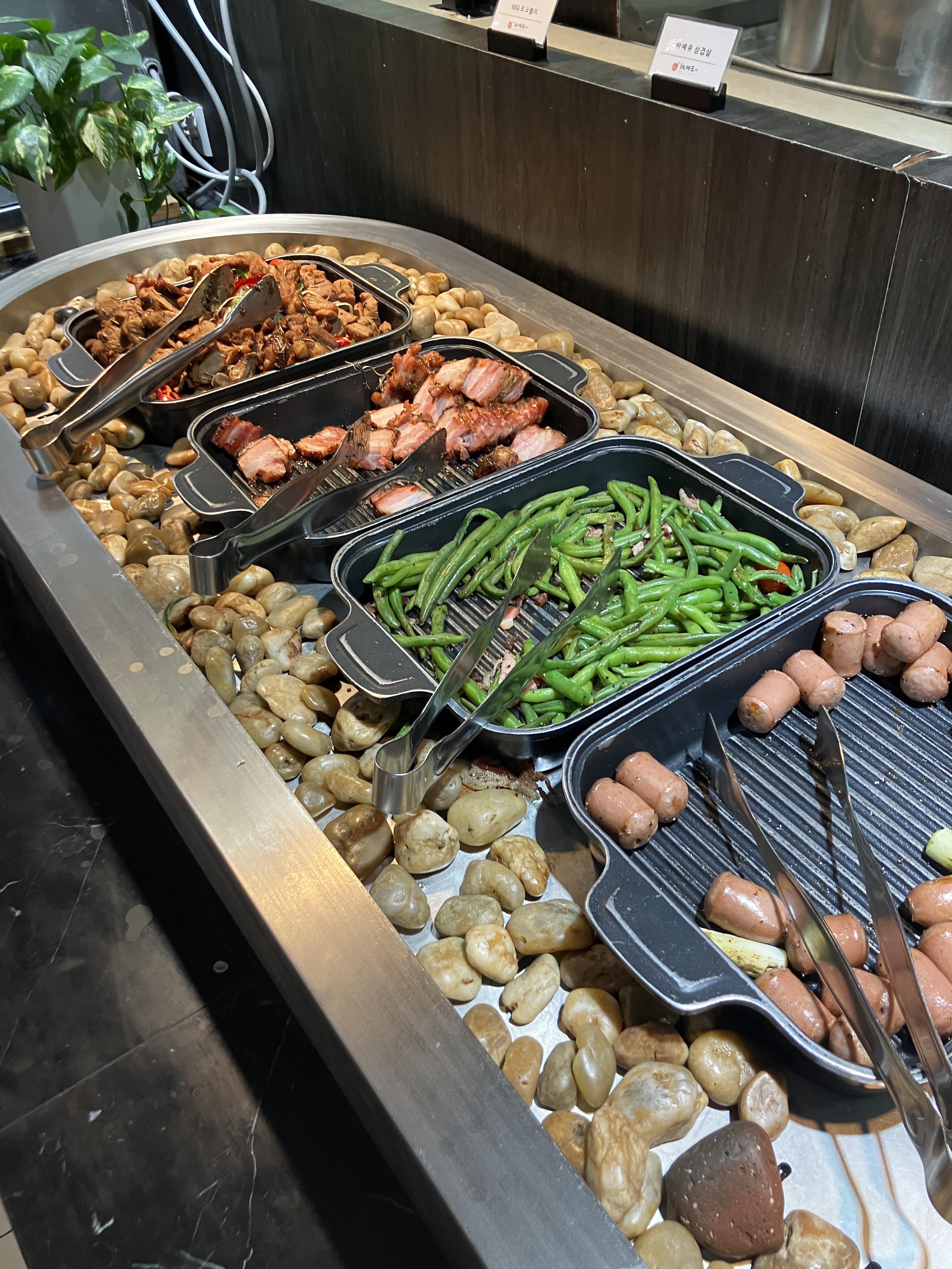 메인메뉴였던 훈제삼겹살