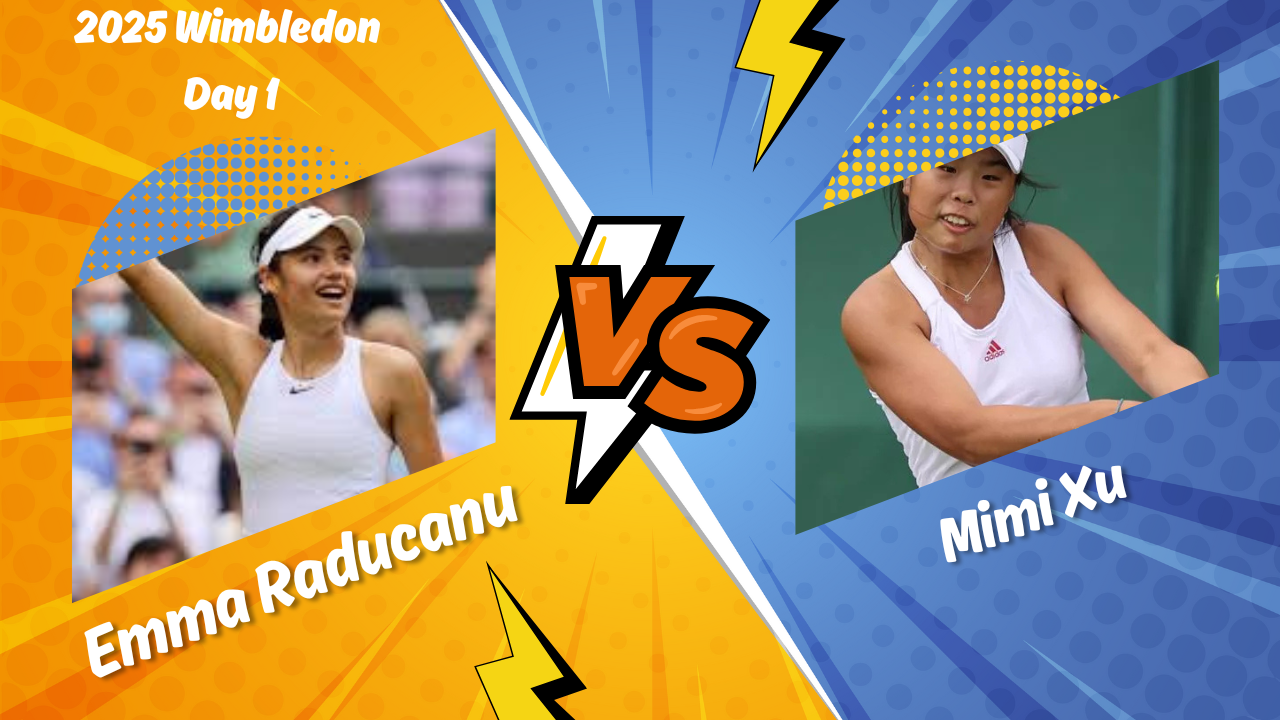 🎾 2025 윔블던 1-2일차 눈여겨볼 경기! 라두카누, 알카라스, 시너의 화려한 개막전