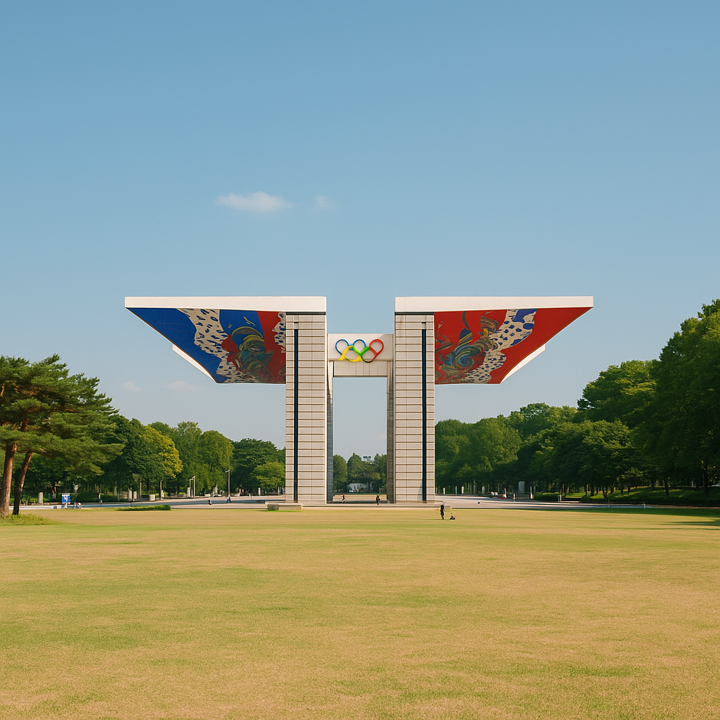 올림픽 공원 이미지