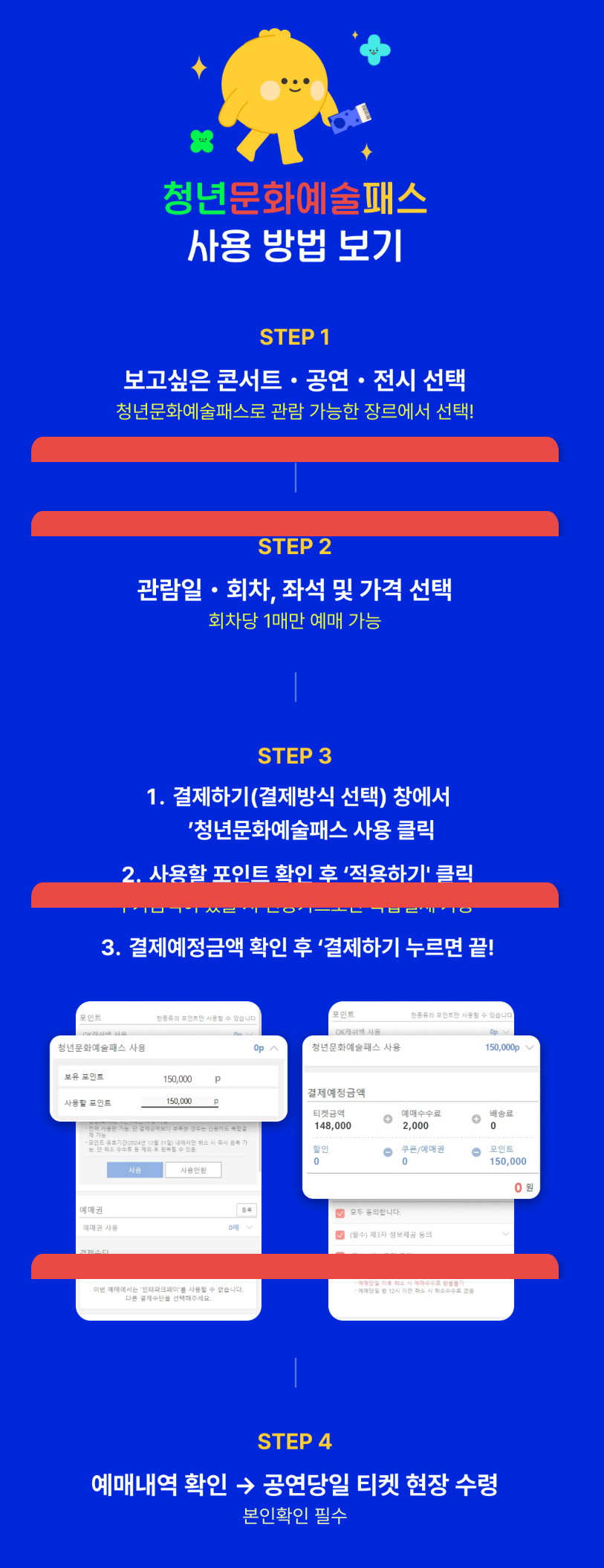 NOL 티켓 청년문화에술패스 안내