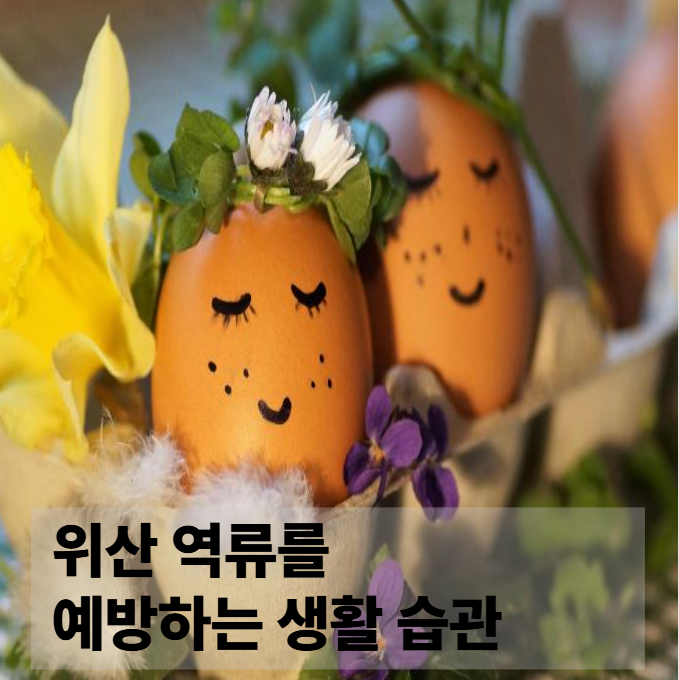 위산 역류를 예방하는 생활 습관