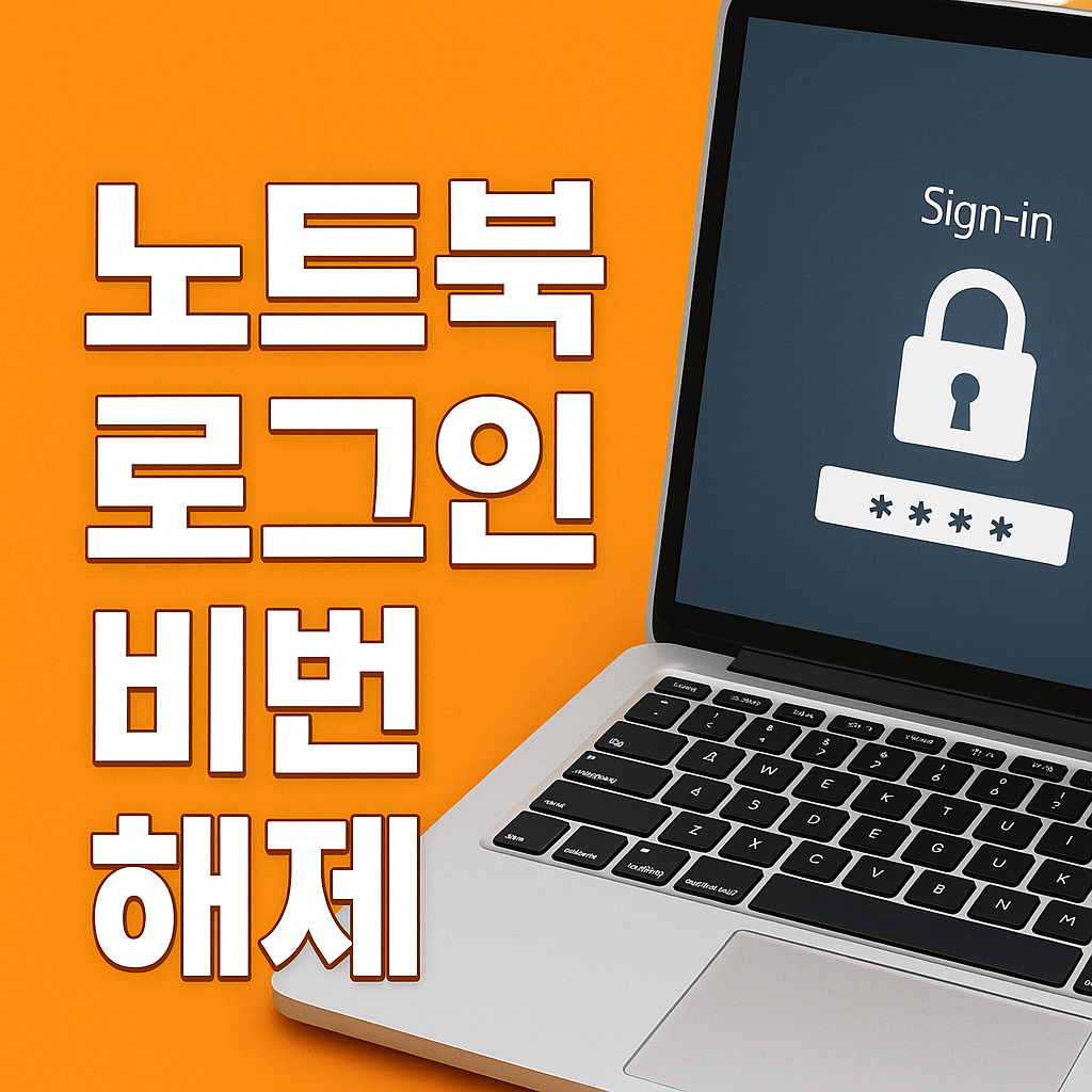 노트북 로그인 비밀번호 해제