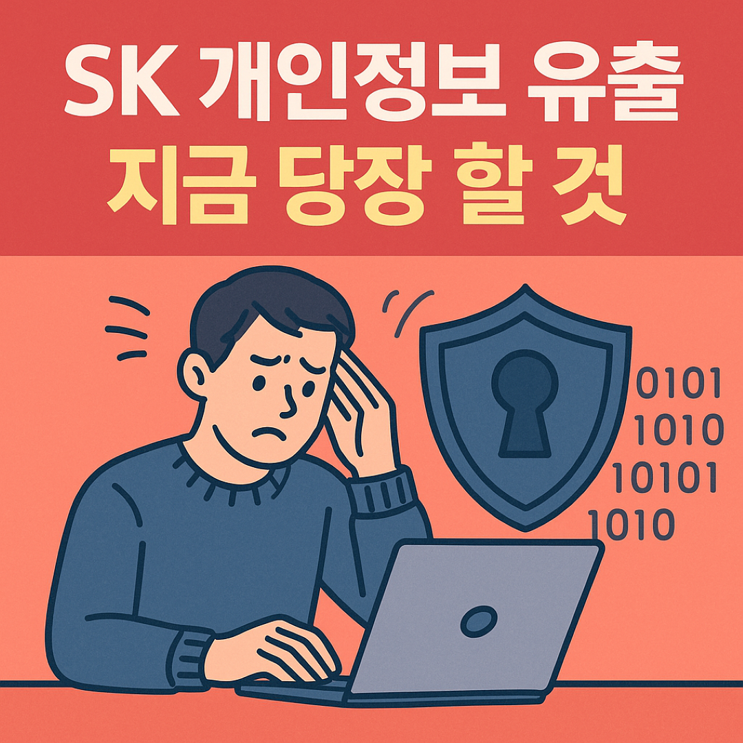 SK 유심 해킹 방지 오늘 바로 해야 할 3단계 방치 시 개인정보 사망!