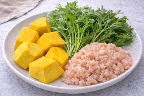 후기 이유식 닭고기 단호박 비타민채 무른 밥 레시피 및 단호박 손질법