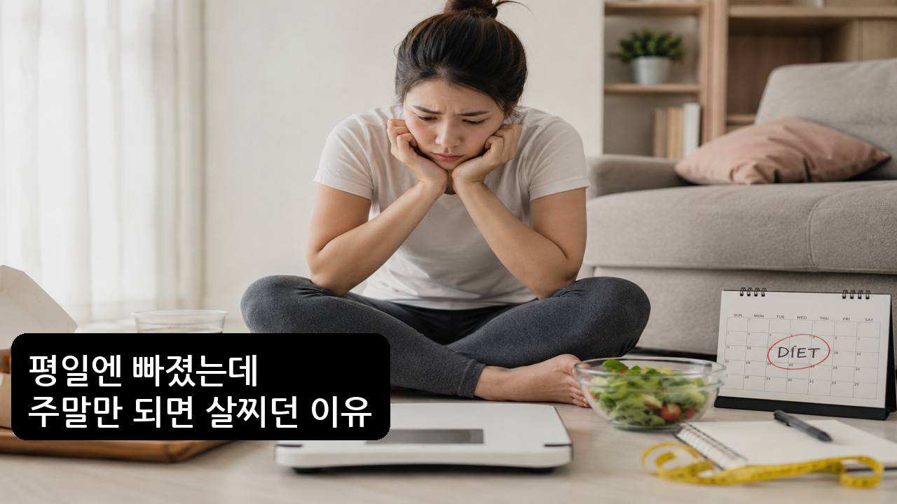 주말만 되면 살이 찌는 이유|직접 겪고 알게 된 생활 습관 변화