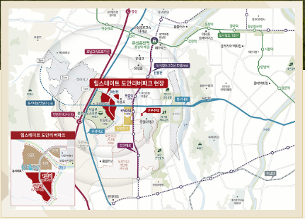 힐스테이트 도안리버파크_입지