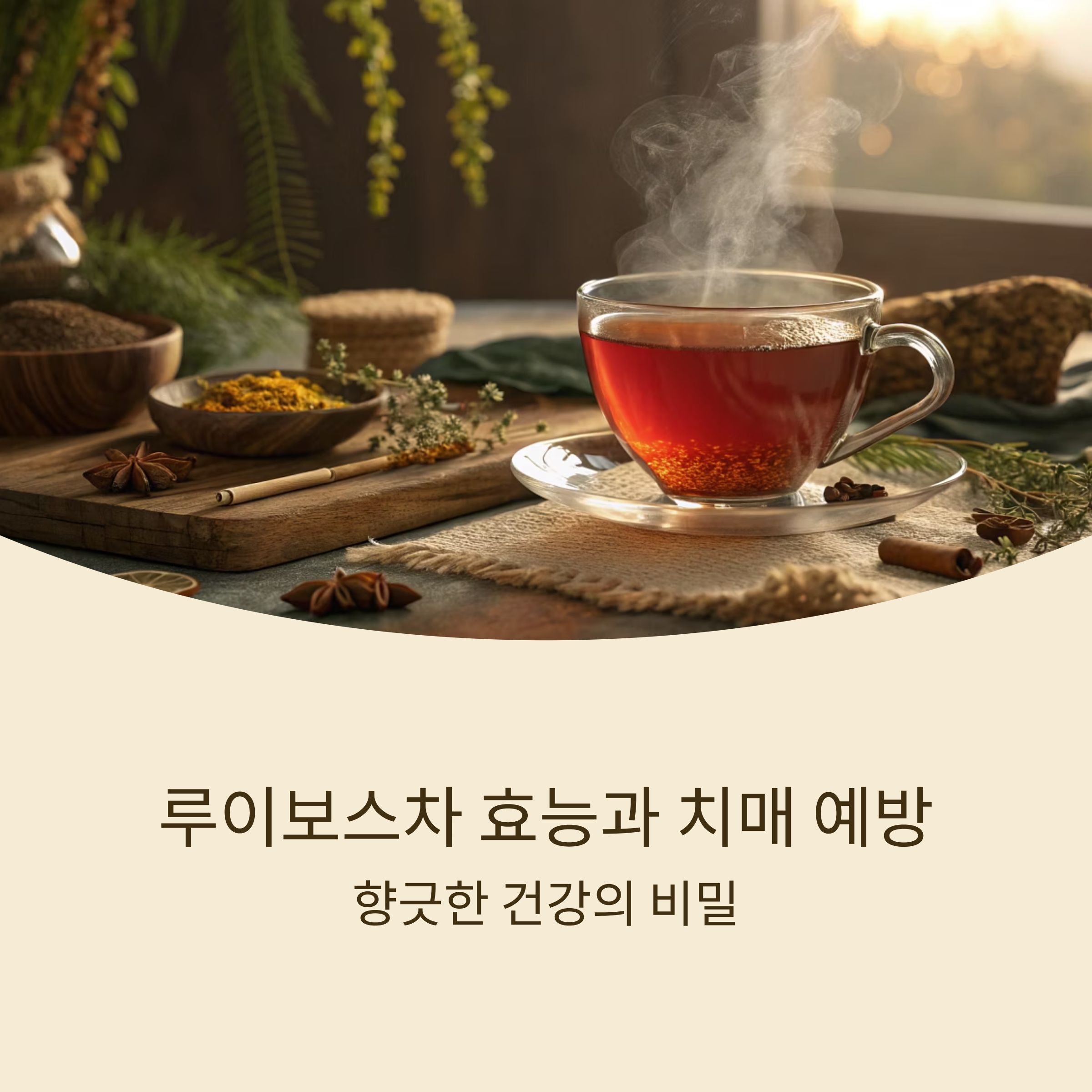 루이보스차 효능과 치매 예방 향긋한 건강의 비밀