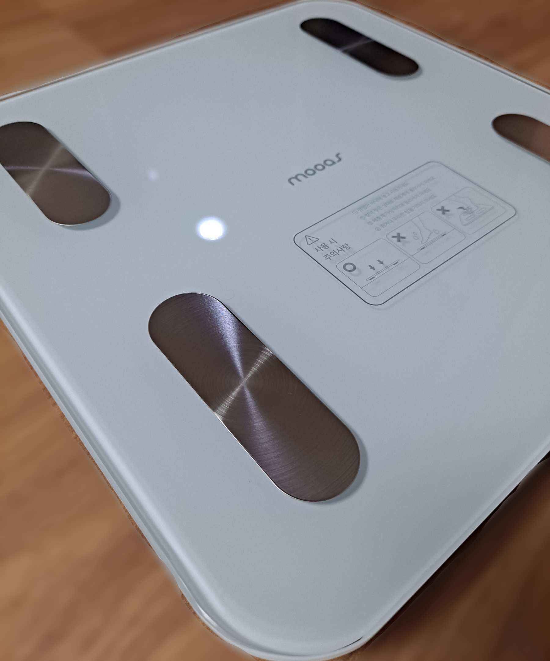 무아스 체중계 실물