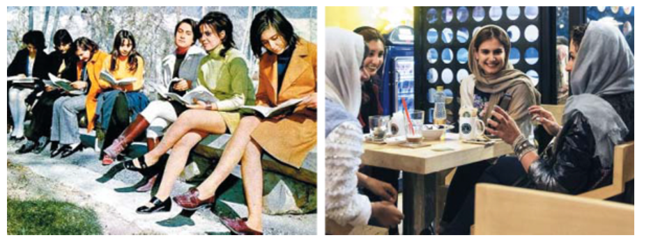 과거와 현재의 이란