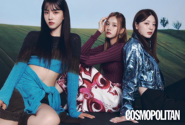 세은, 윤, 재이 코스모폴리탄 8월호