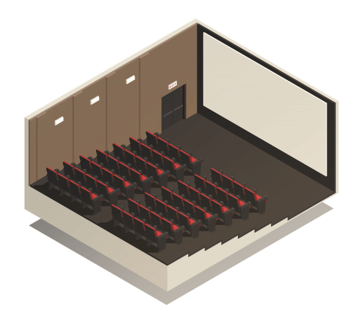 영화관 실내 모습