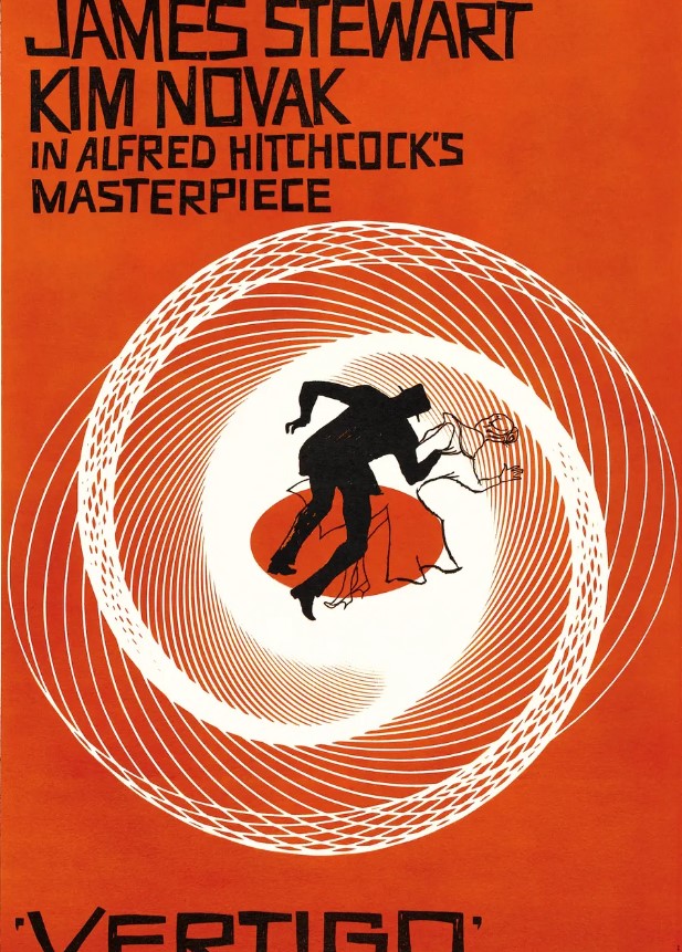 알프레드 히치콕 현기증 포스터