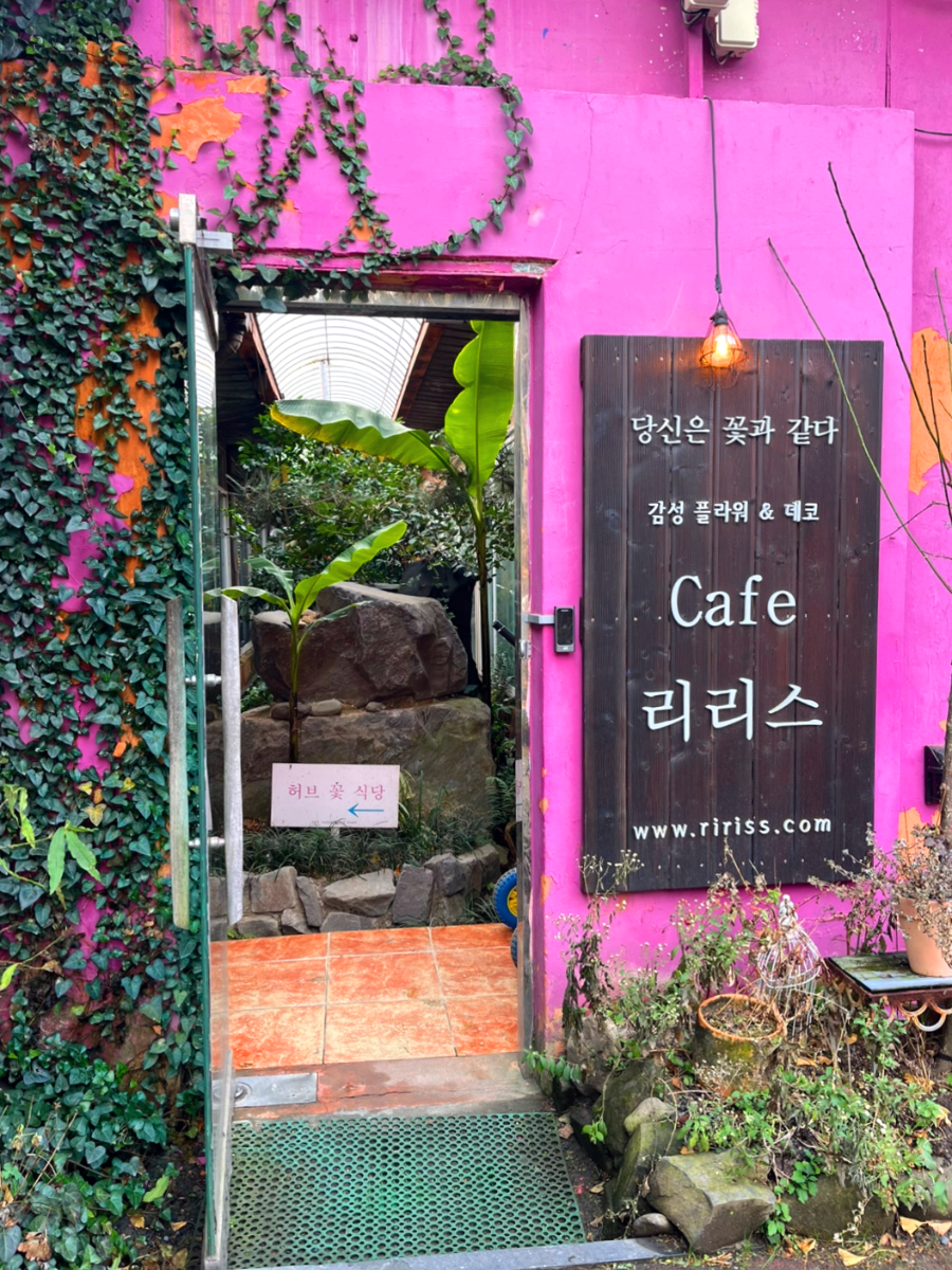 충남 보령 가볼만한곳 개화예술공원 내 리리스카페