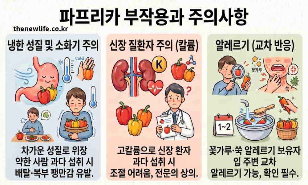 파프리카 효능 부작용