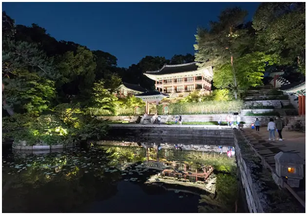 창덕궁 달빛기행 코스 7: 부용지