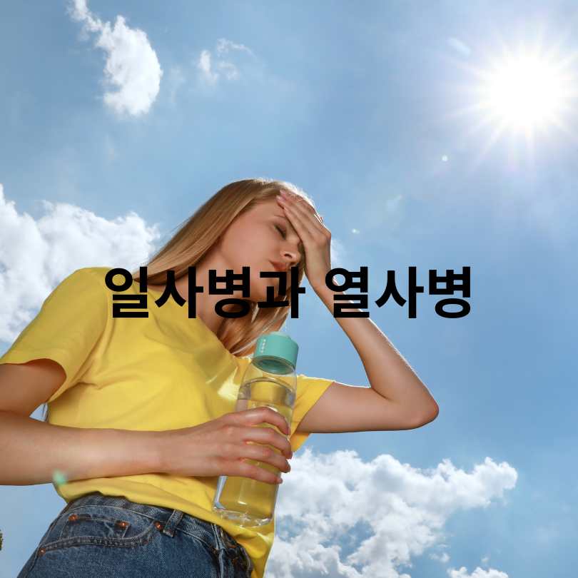 일사병과 열사병 차이점 총정리