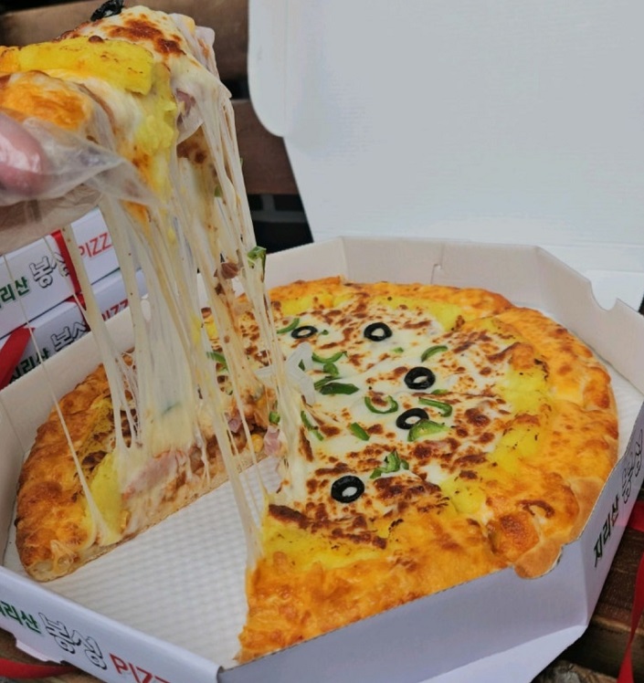 구례-치즈피자-달인-지리산-봉성피자