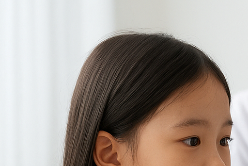 성조숙증검사중