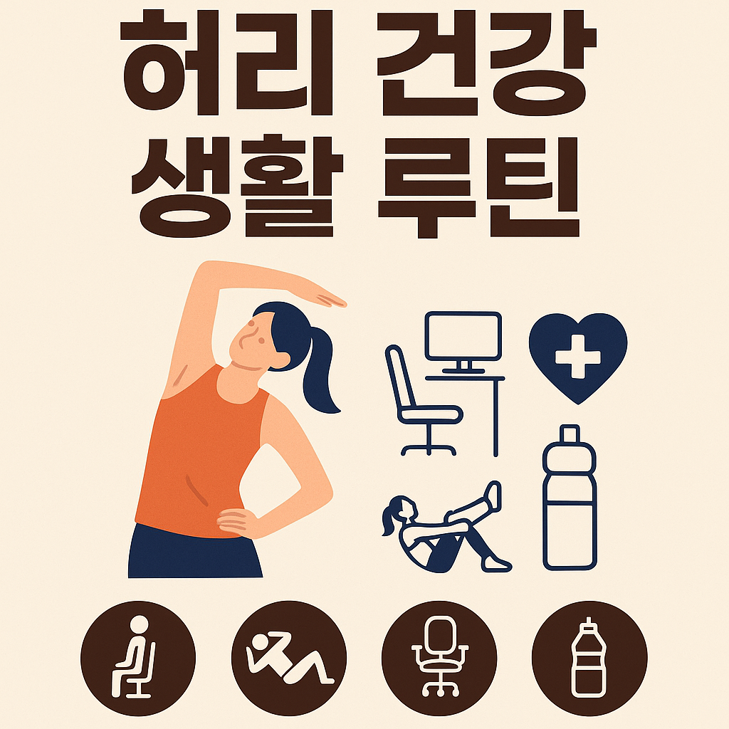 허리 통증 줄이는 운동법