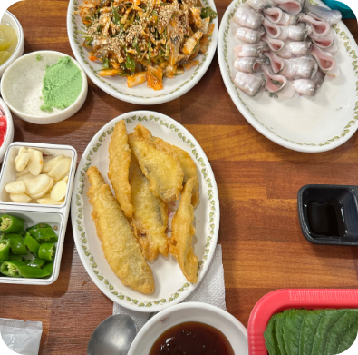 오늘N 밴뎅이회&amp;#44; 전어회&amp;#44; 밴뎅이완자탕