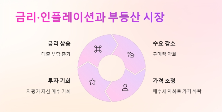 금리·인플레이션 변화에 따른 부동산 시장 전망